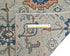 12 Ft Silver Gray Aryana Afghan Hand Knotted Veg Dye Wool Runner Rug